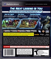 Sony PlayStation 3 DC Universe Online Back CoverThumbnail